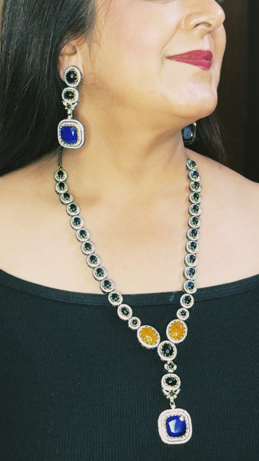 Royal Sabyasachi's Designer Necklace Set - Chaandi Rivaaz