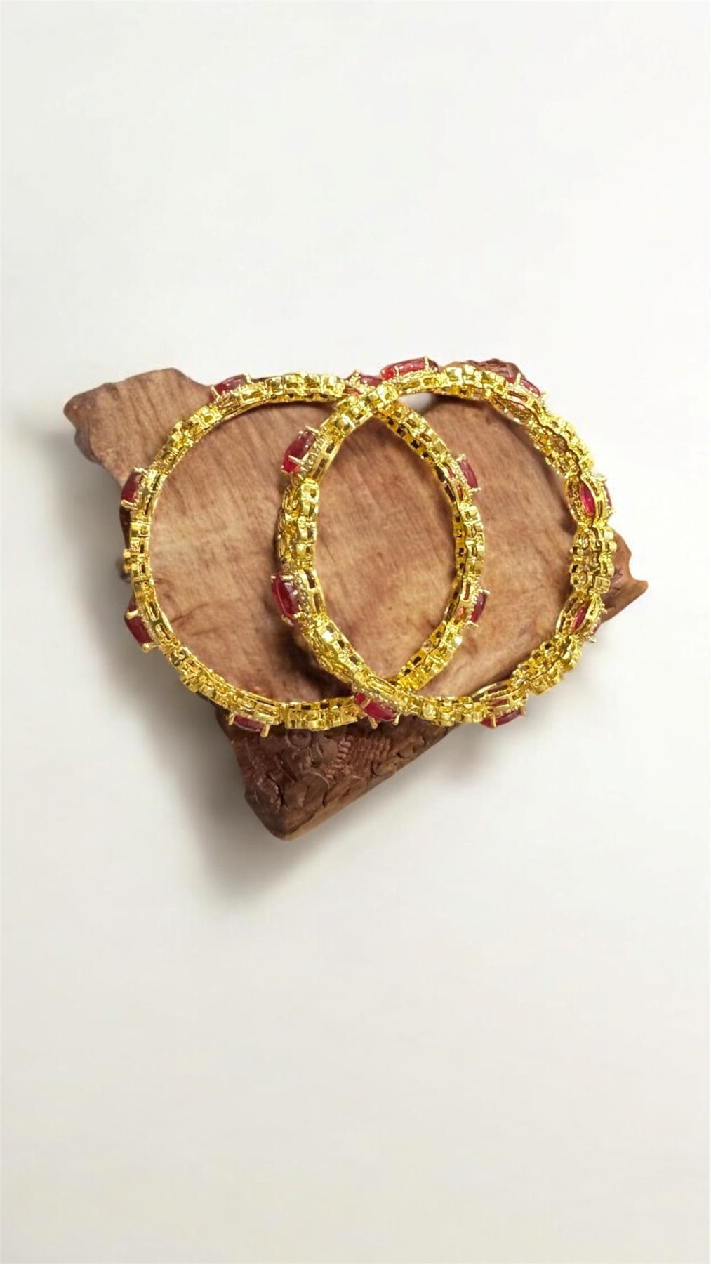 Beautiful Diamond Floral Designer Bangles