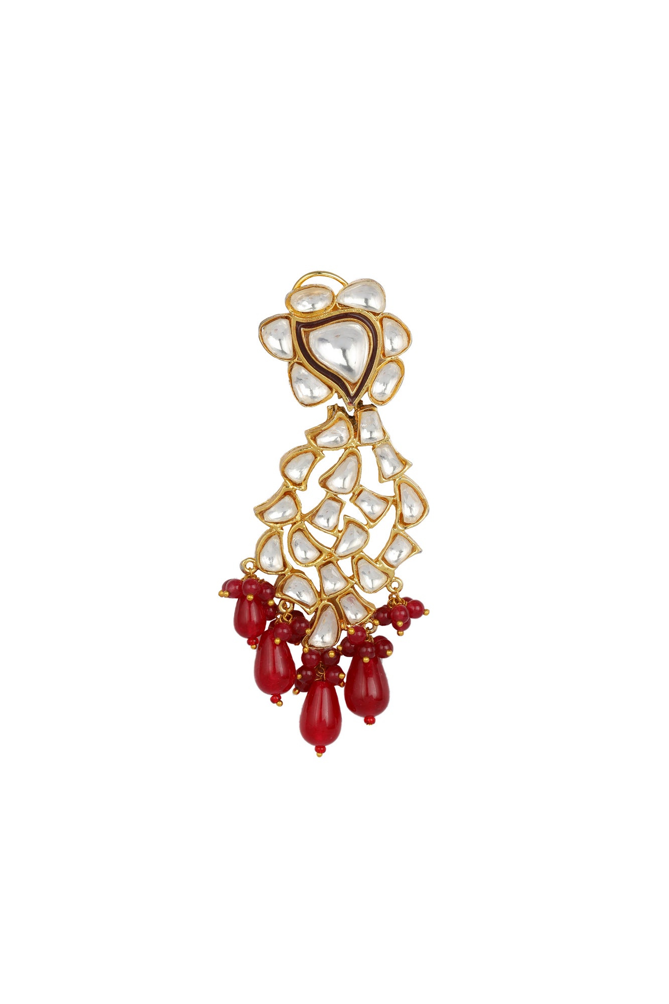 Beautiful Nayaab Polki Heavy Bridal Set - Chaandi Rivaaz