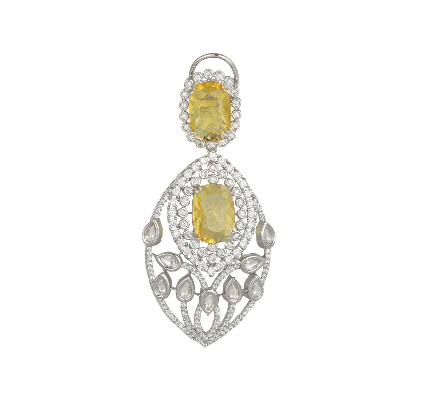 Beautiful Layered Designer Necklace set - Chaandi Rivaaz