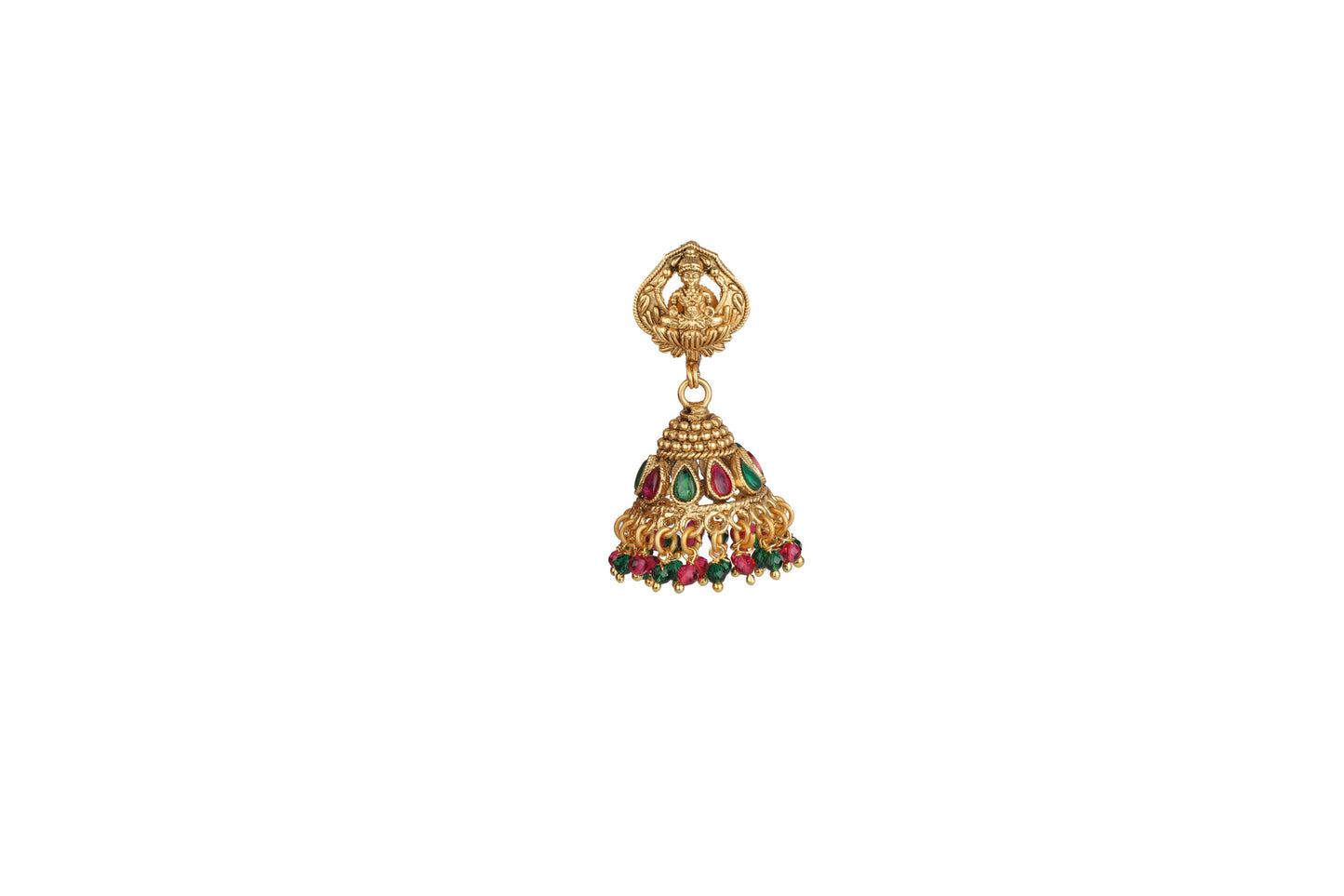 Beautiful Mahalakshmi Designer Necklace Set - Chaandi Rivaaz