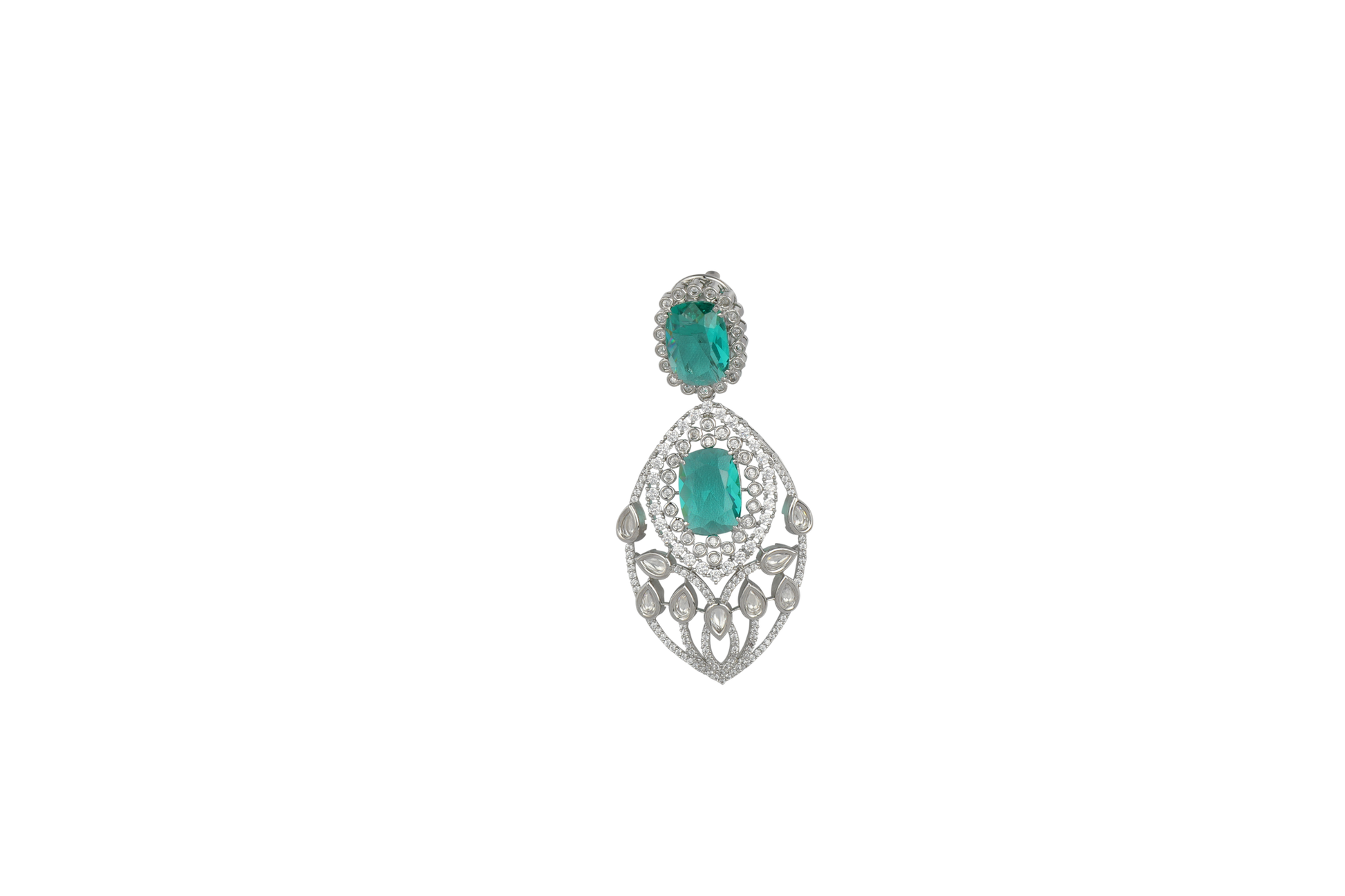 Beautiful Layered Designer Necklace set - Chaandi Rivaaz
