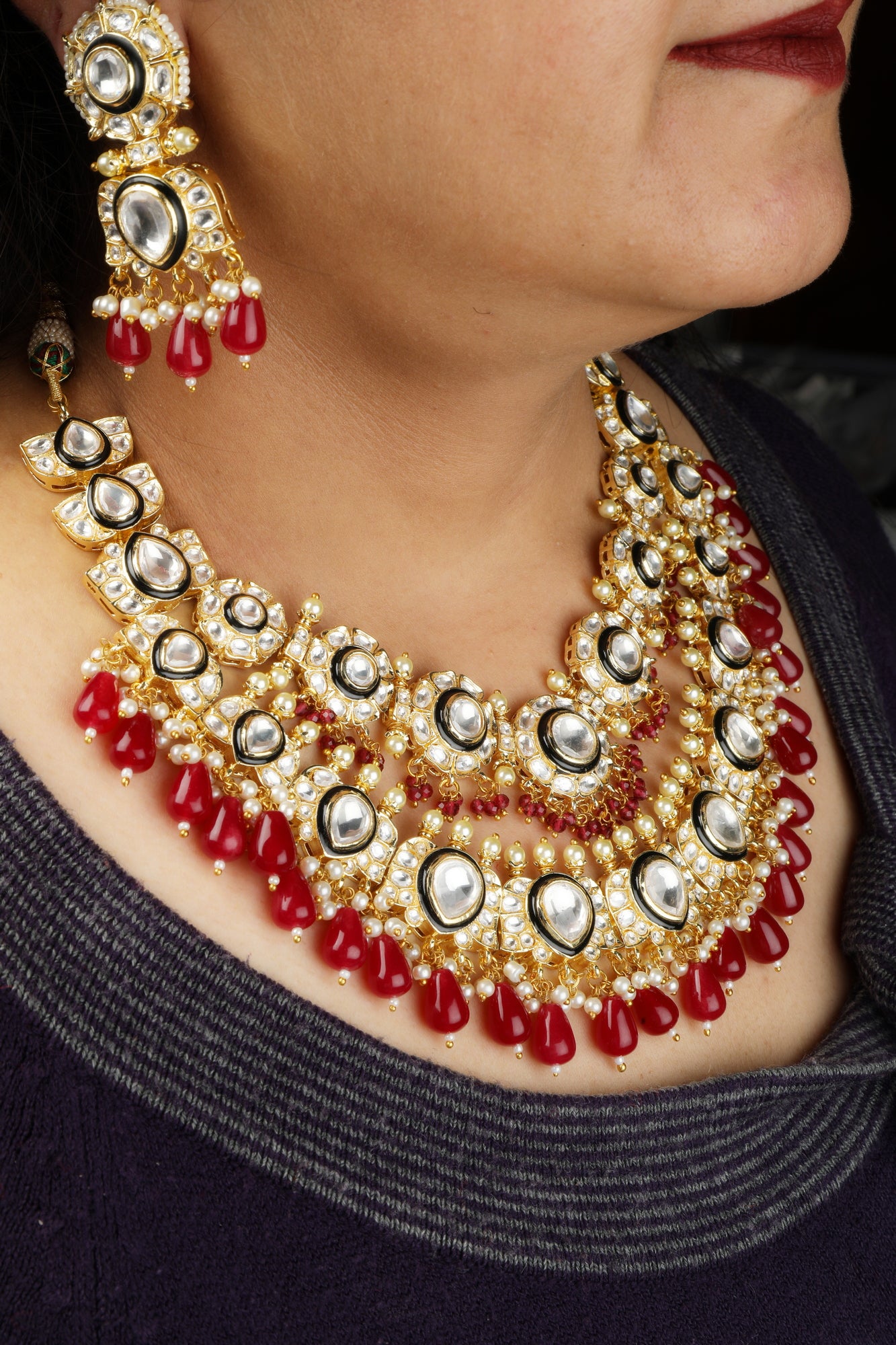 Chaandirivaaz ‘s Nayaab Layered Royal Designer Set - Chaandi Rivaaz