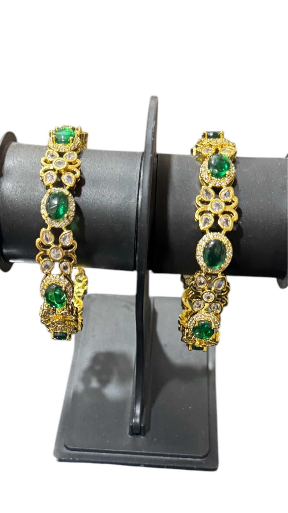 Beautiful Diamond Floral Designer Bangles