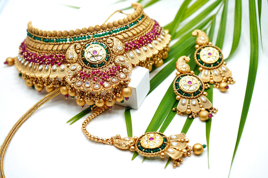 Preety Anya Designer Necklace set - Chaandi Rivaaz