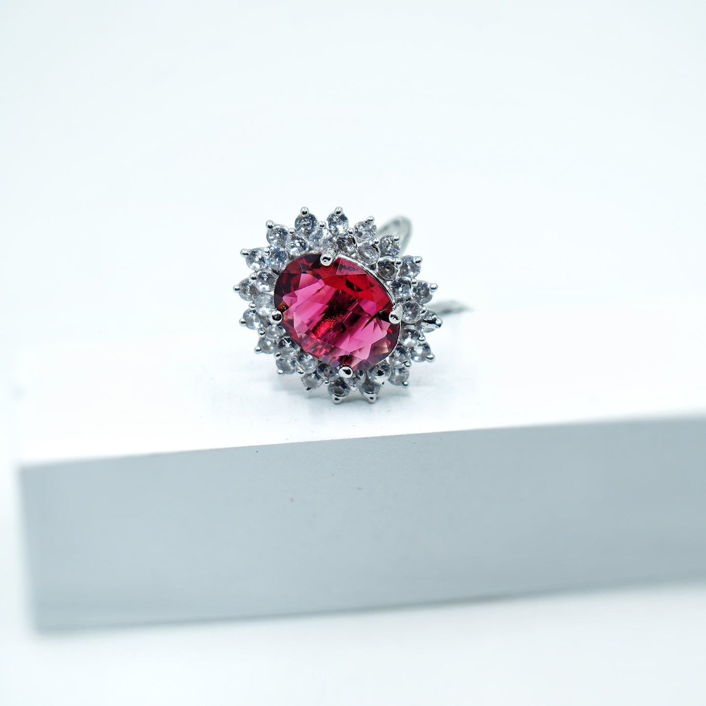 Elle CZ Oval Designer Rings - Chaandi Rivaaz