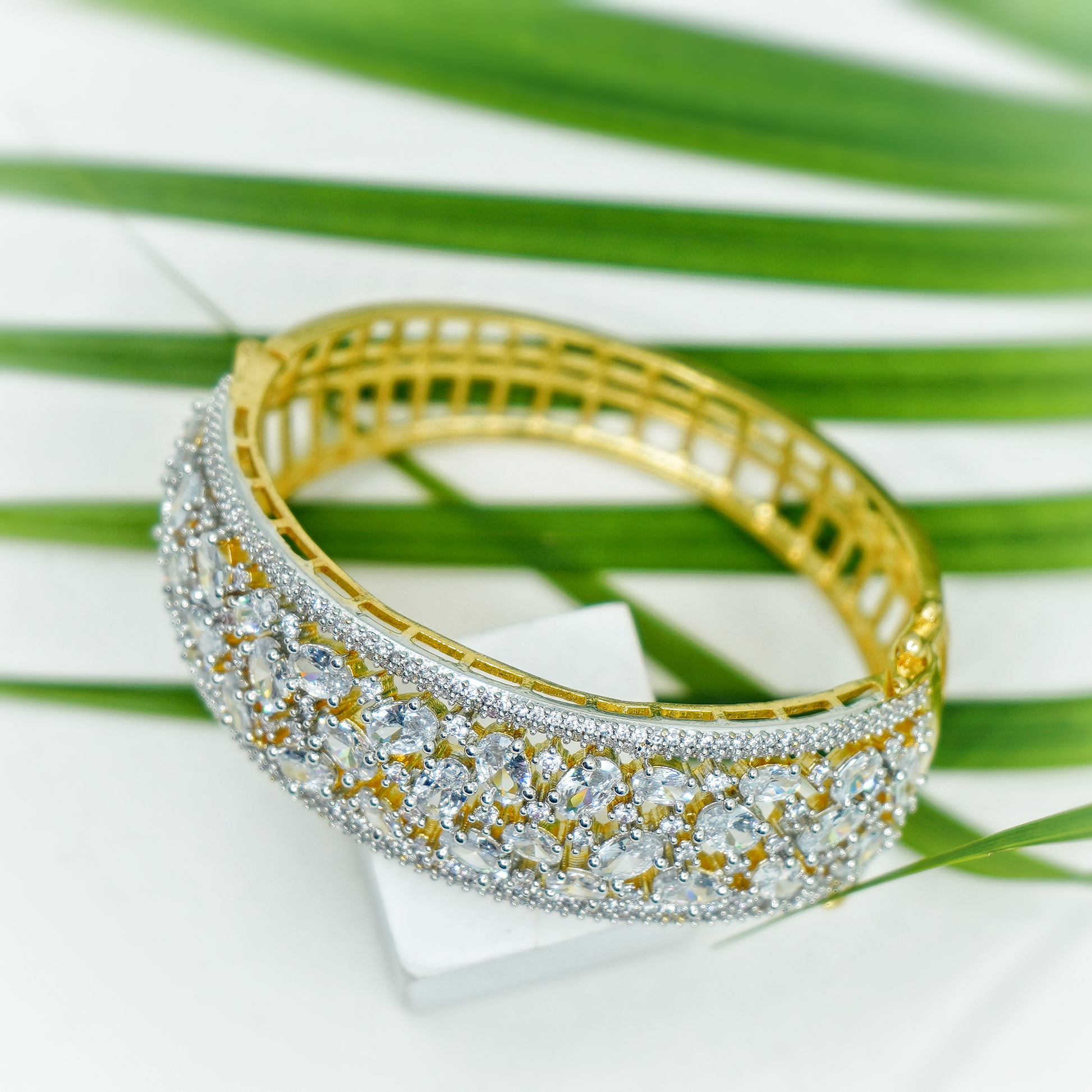 Esha ’s CZ Designer Bracelets - Chaandi Rivaaz