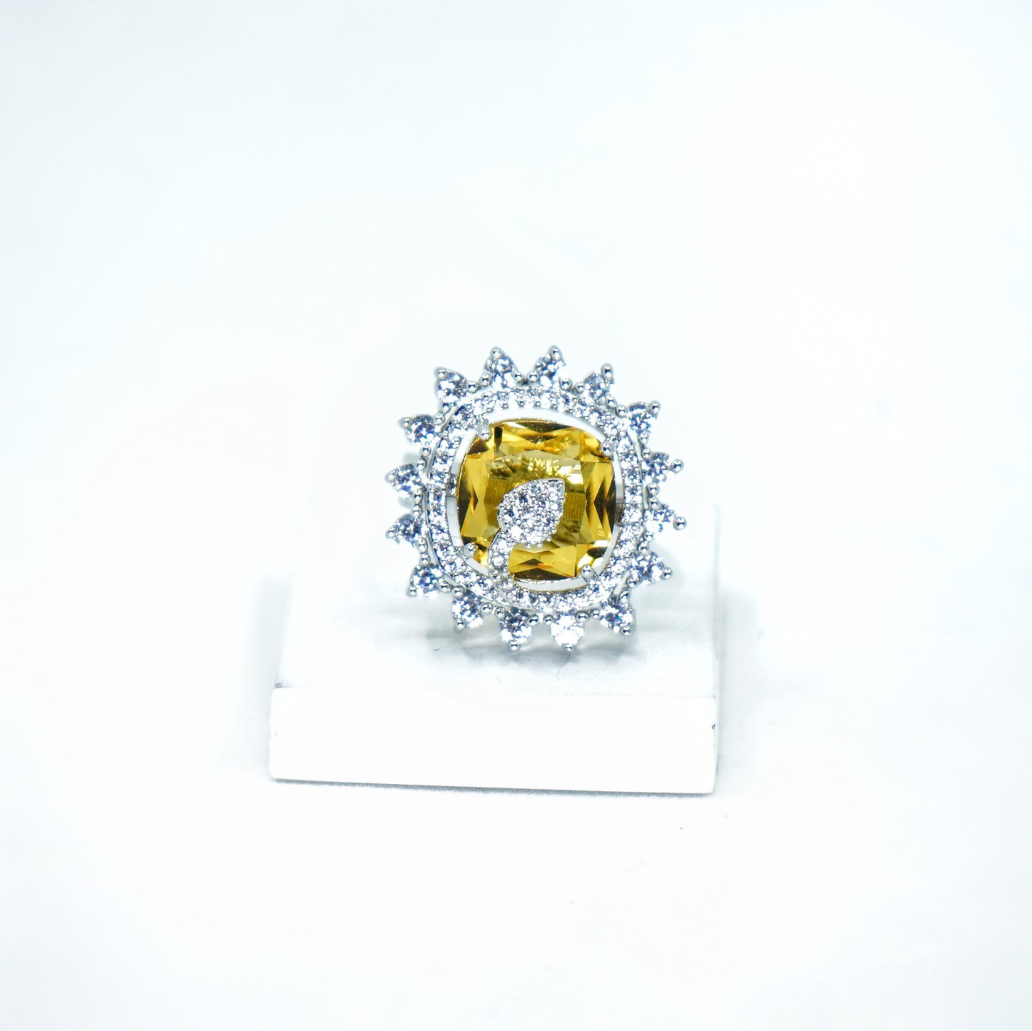 Alora CZ Designer Rings - Chaandi Rivaaz