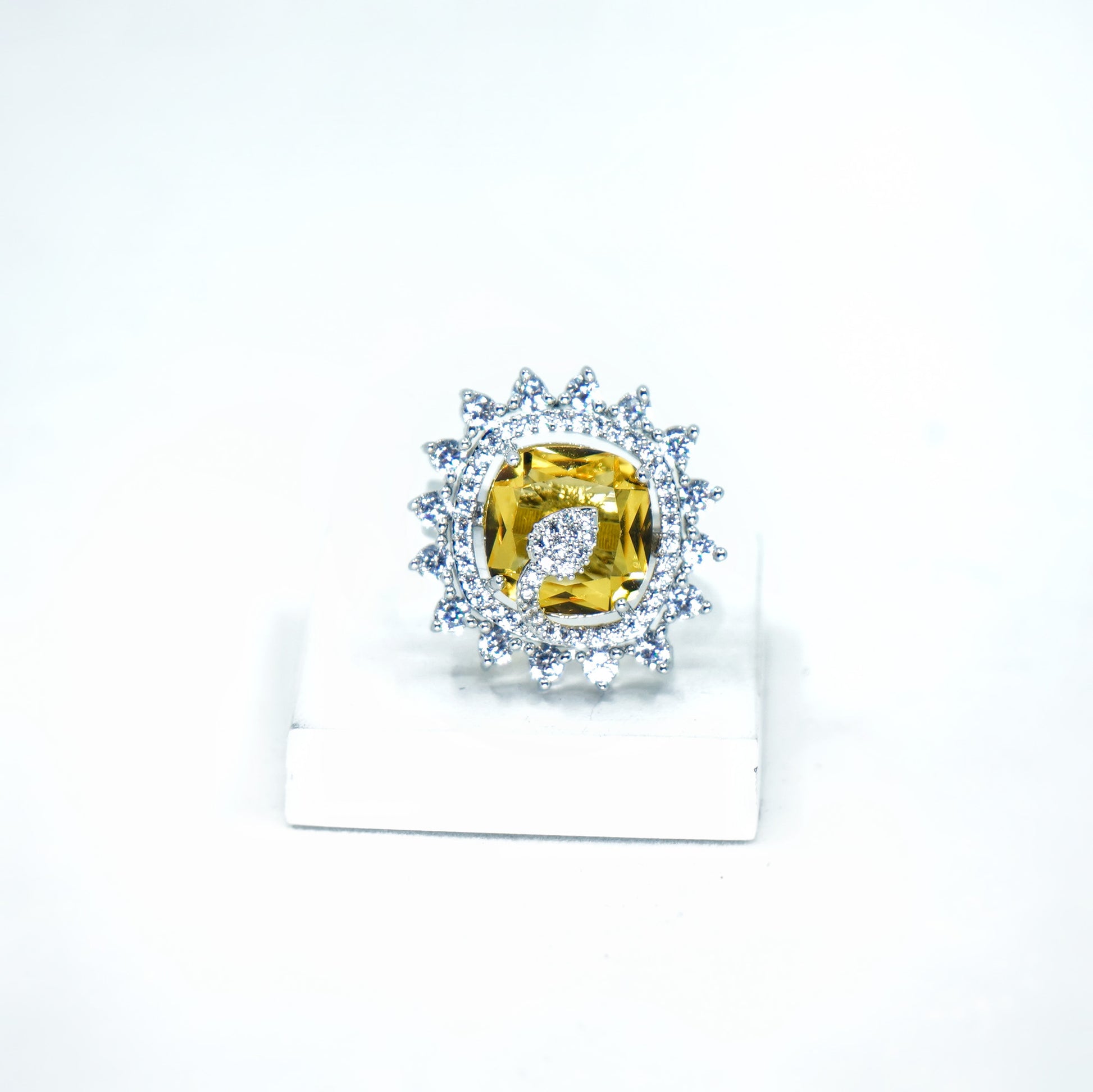 Alora CZ Designer Rings - Chaandi Rivaaz
