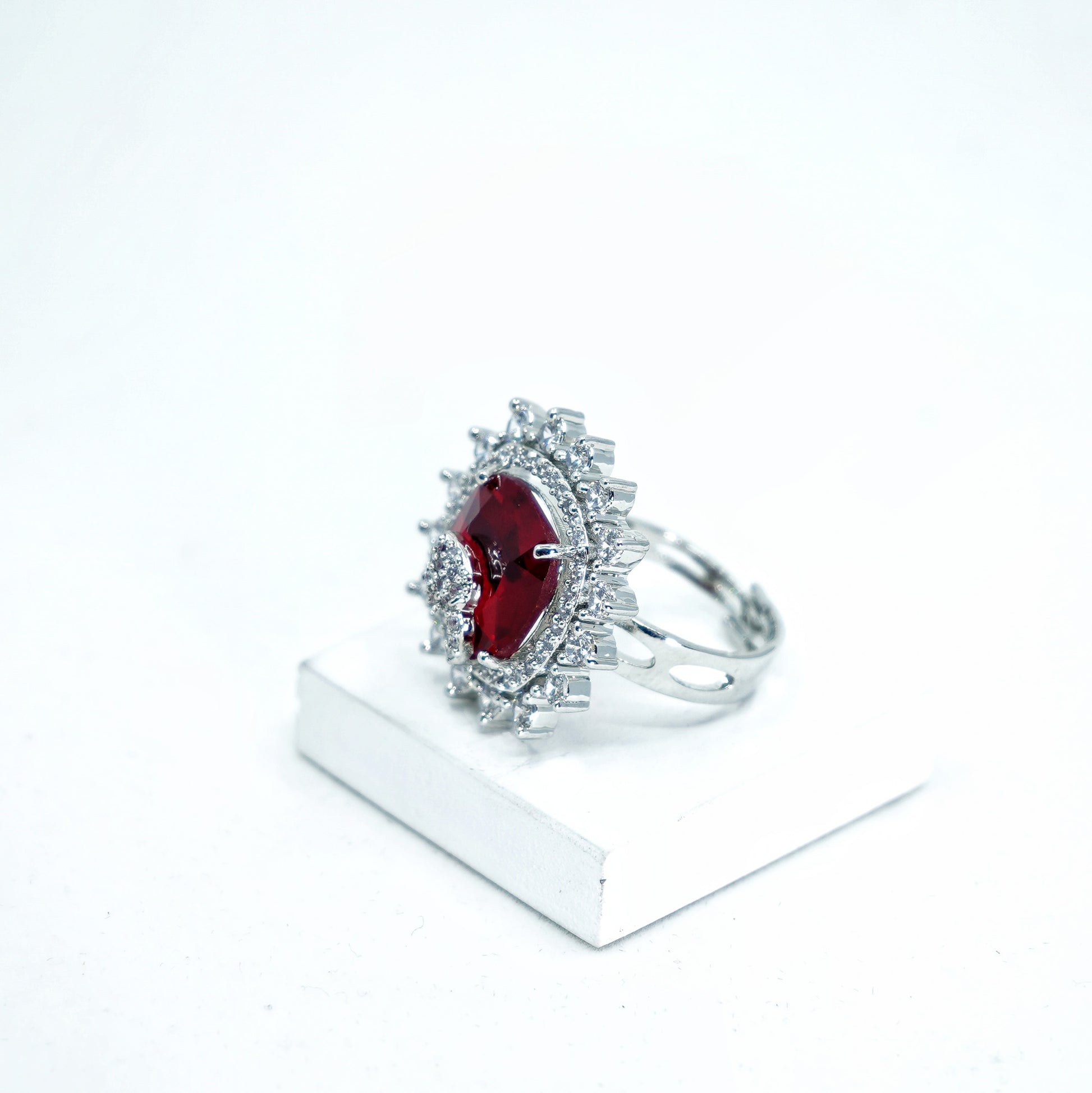 Alora CZ Designer Rings - Chaandi Rivaaz