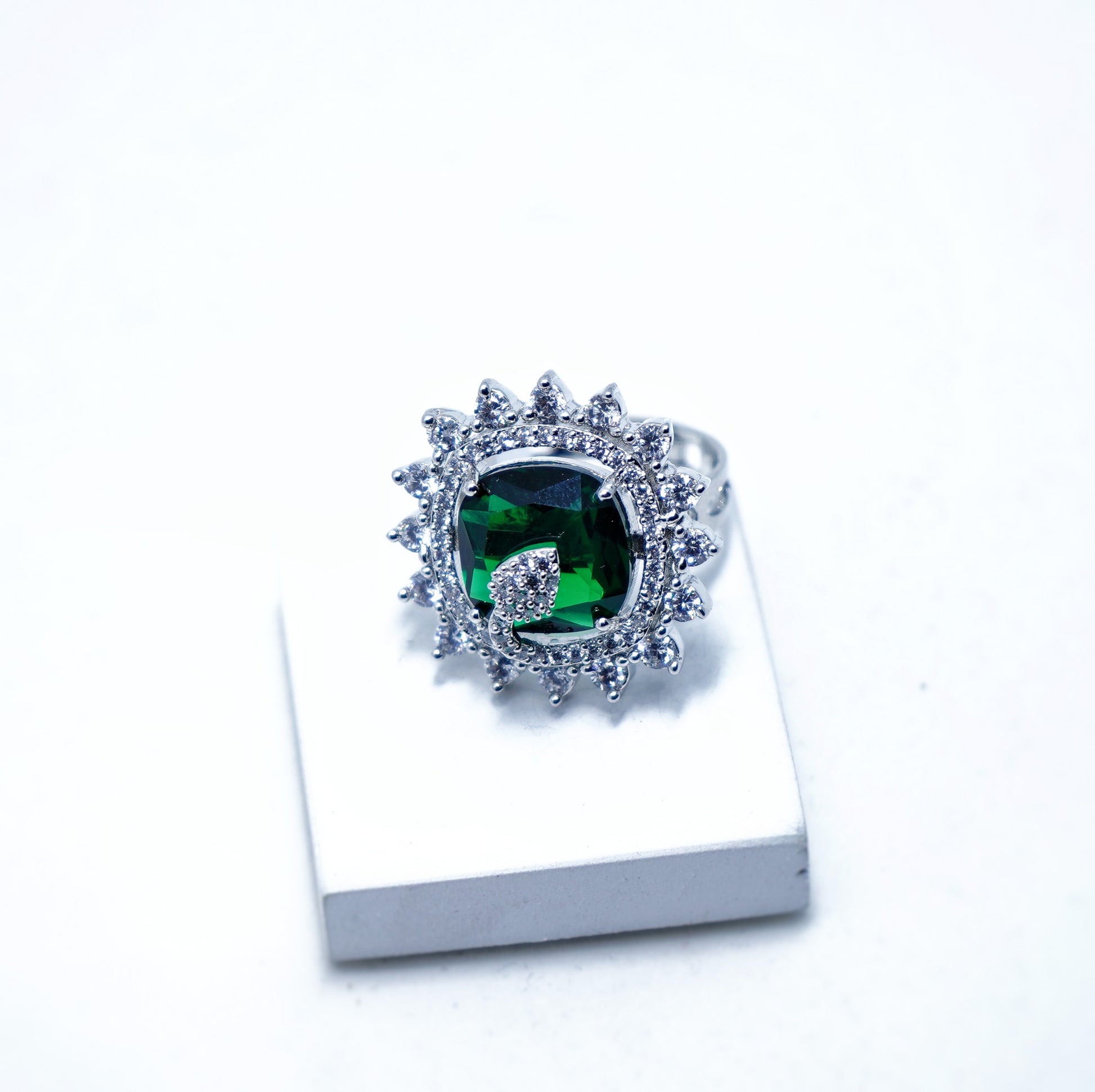 Alora CZ Designer Rings - Chaandi Rivaaz