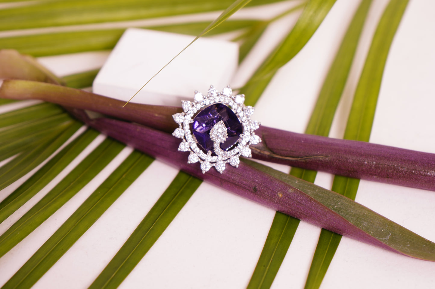 Alora CZ Designer Rings - Chaandi Rivaaz