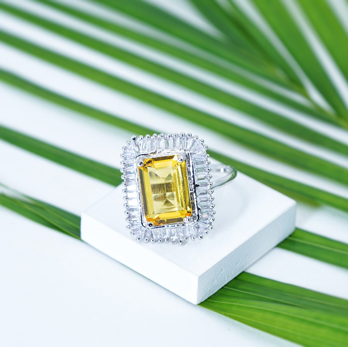 Miyra CZ Designer Rings - Chaandi Rivaaz