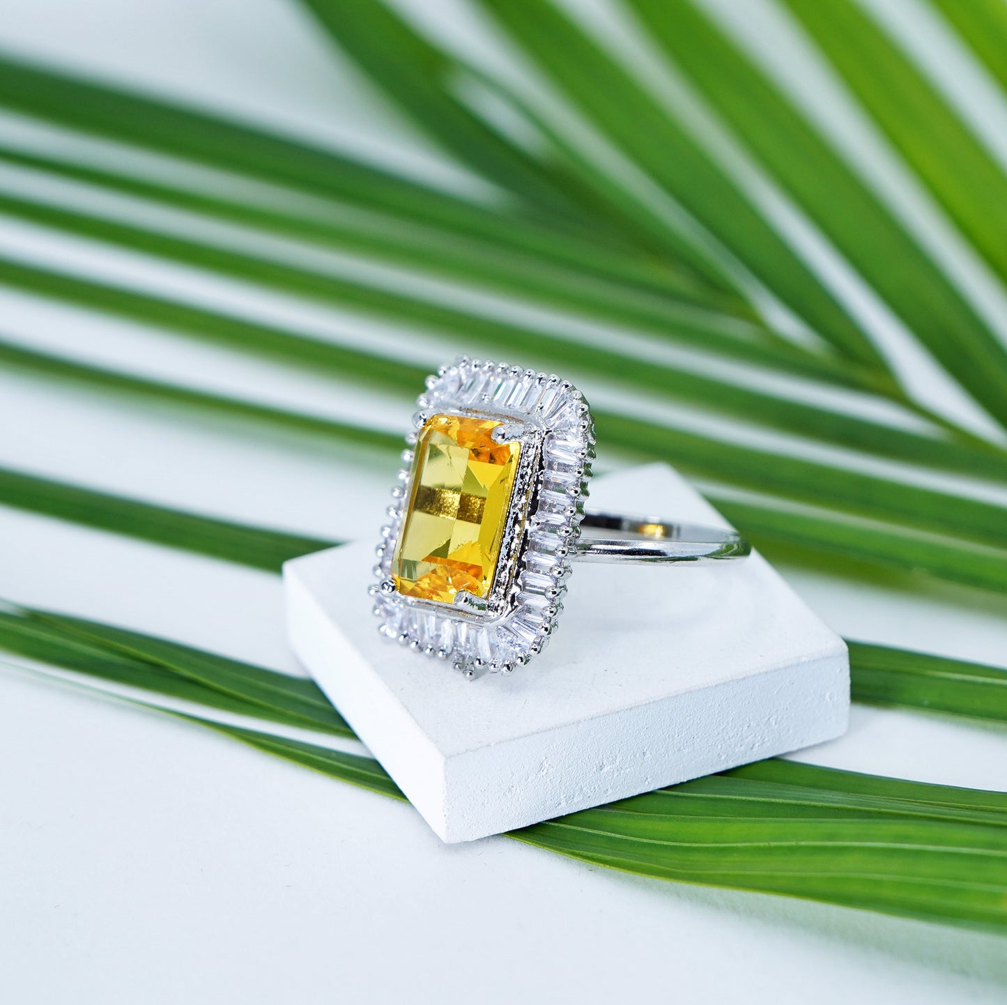 Miyra CZ Designer Rings - Chaandi Rivaaz