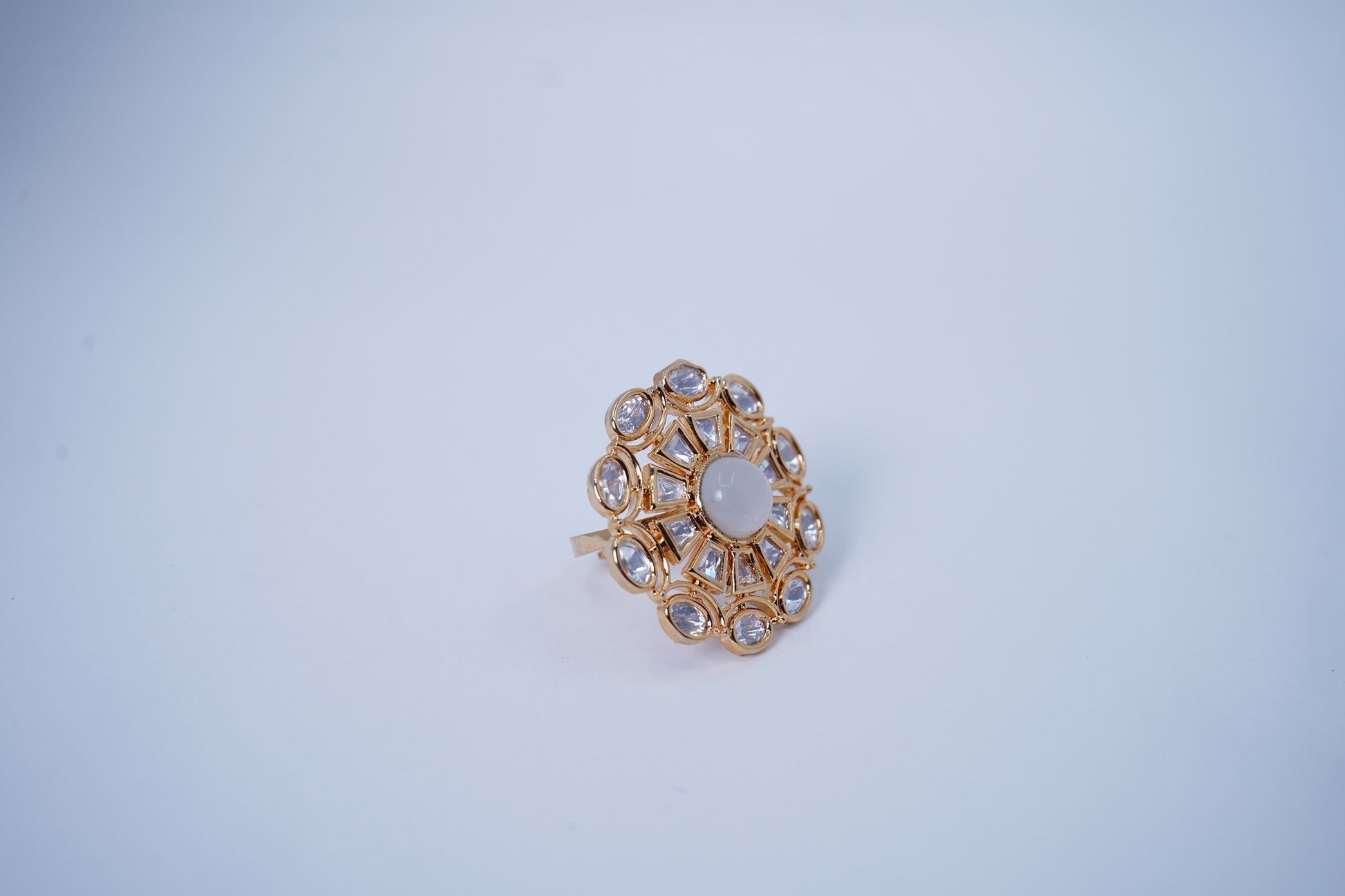 Neeru’s Polki Cocktail Rings - Chaandi Rivaaz
