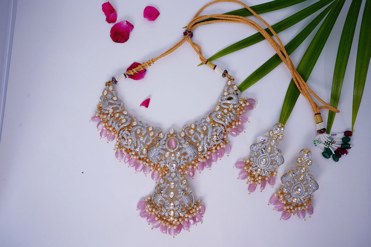 Victoria Designer Necklace set - Chaandi Rivaaz