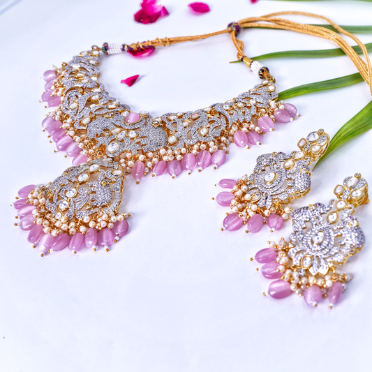 Victoria Designer Necklace set - Chaandi Rivaaz