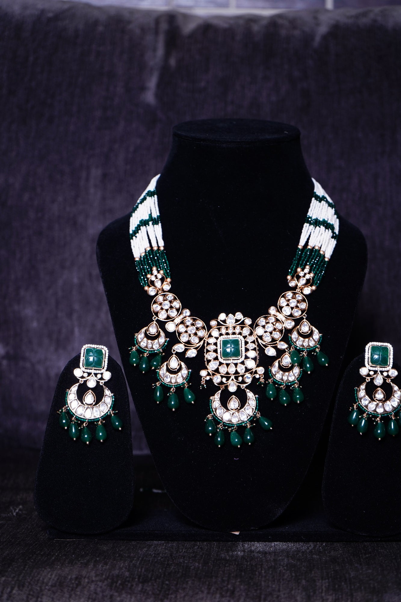 Taniya Polki Designer Set - Chaandi Rivaaz