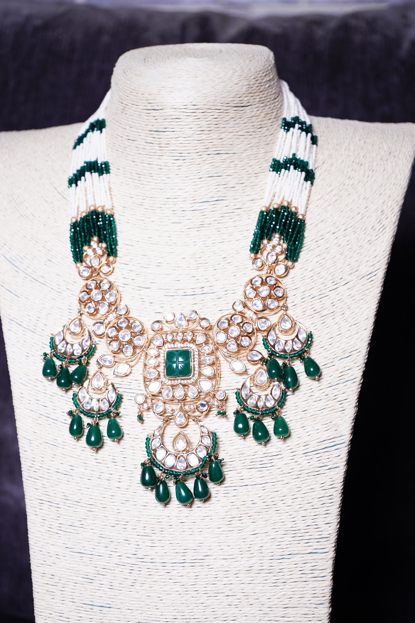 Taniya Polki Designer Set - Chaandi Rivaaz