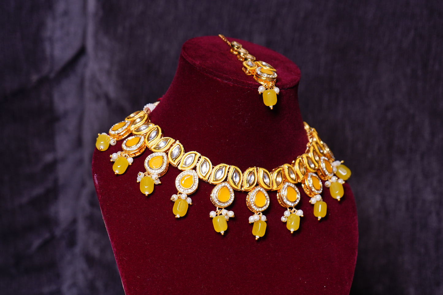 Sheena leaf Designer Set - Chaandi Rivaaz