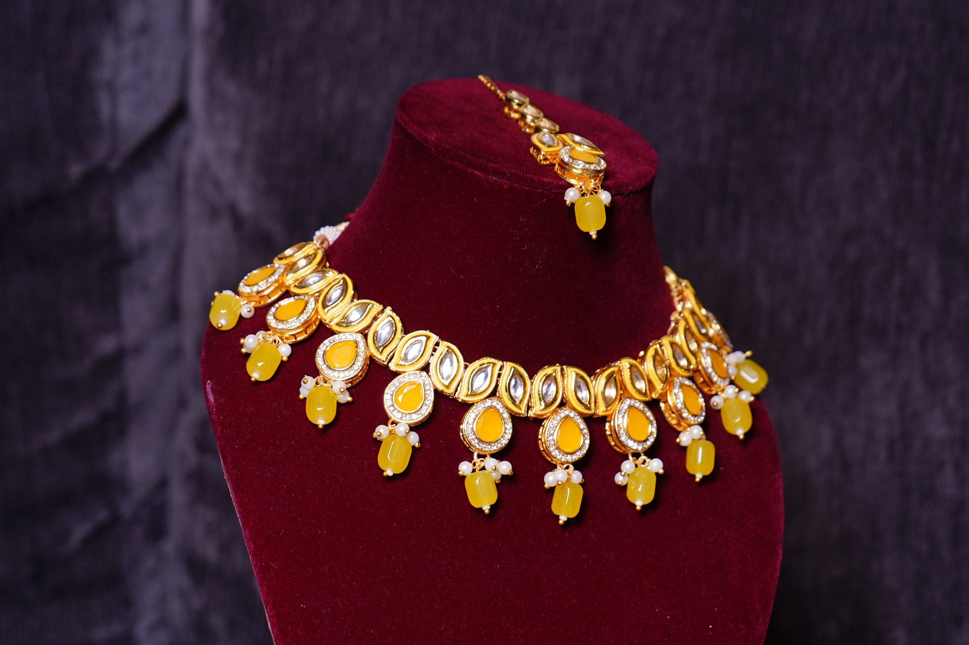 Sheena leaf Designer Set - Chaandi Rivaaz