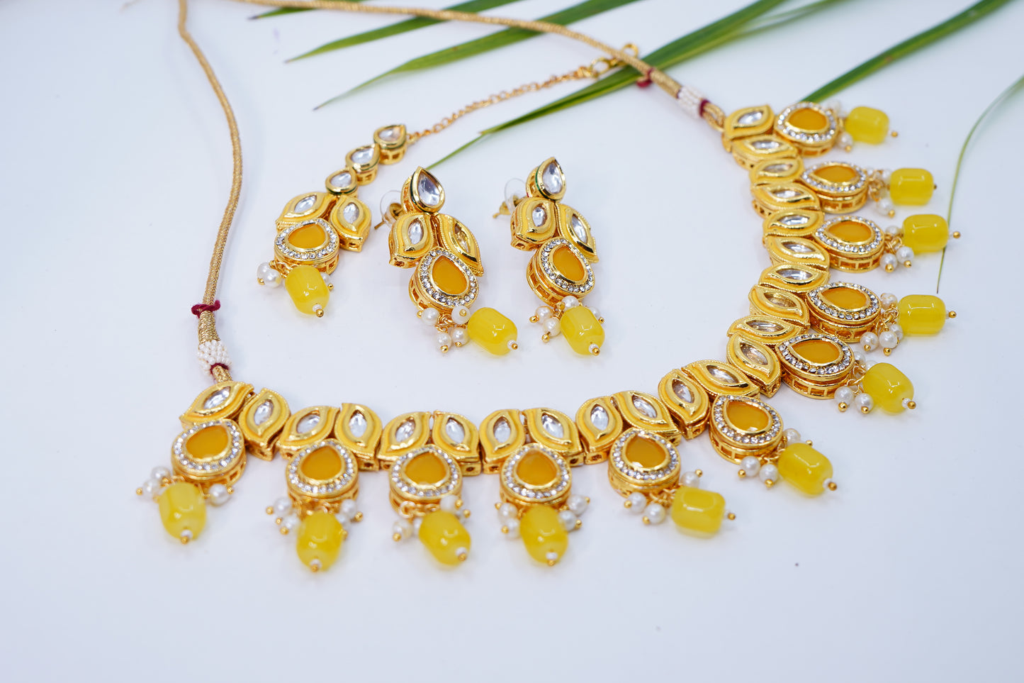 Sheena leaf Designer Set - Chaandi Rivaaz
