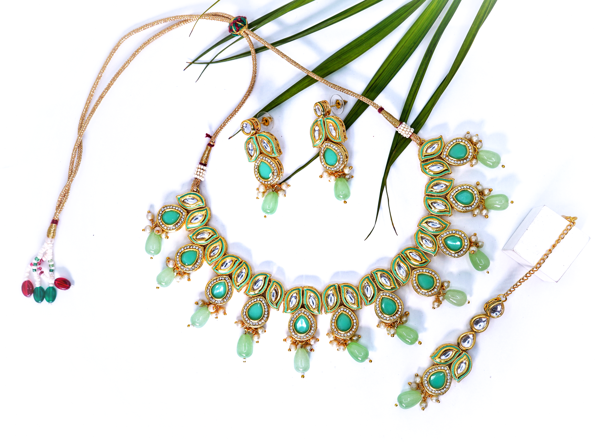 Sheena leaf Designer Set - Chaandi Rivaaz