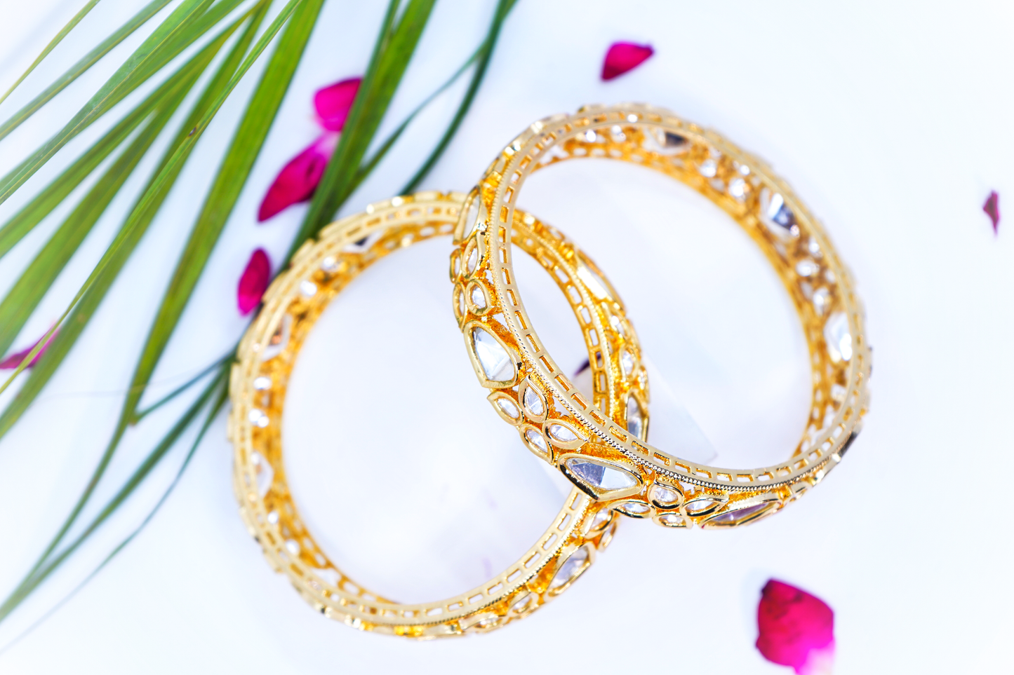 Royal Polki Bangles - Chaandi Rivaaz