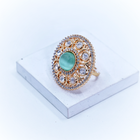 Rosie's Designer Cocktail Rings - Chaandi Rivaaz