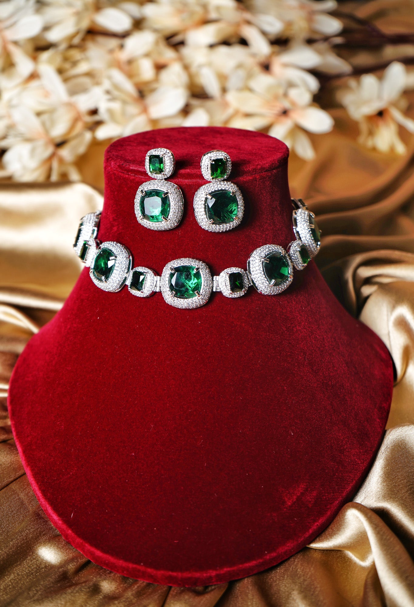 Alora Cz Choker set