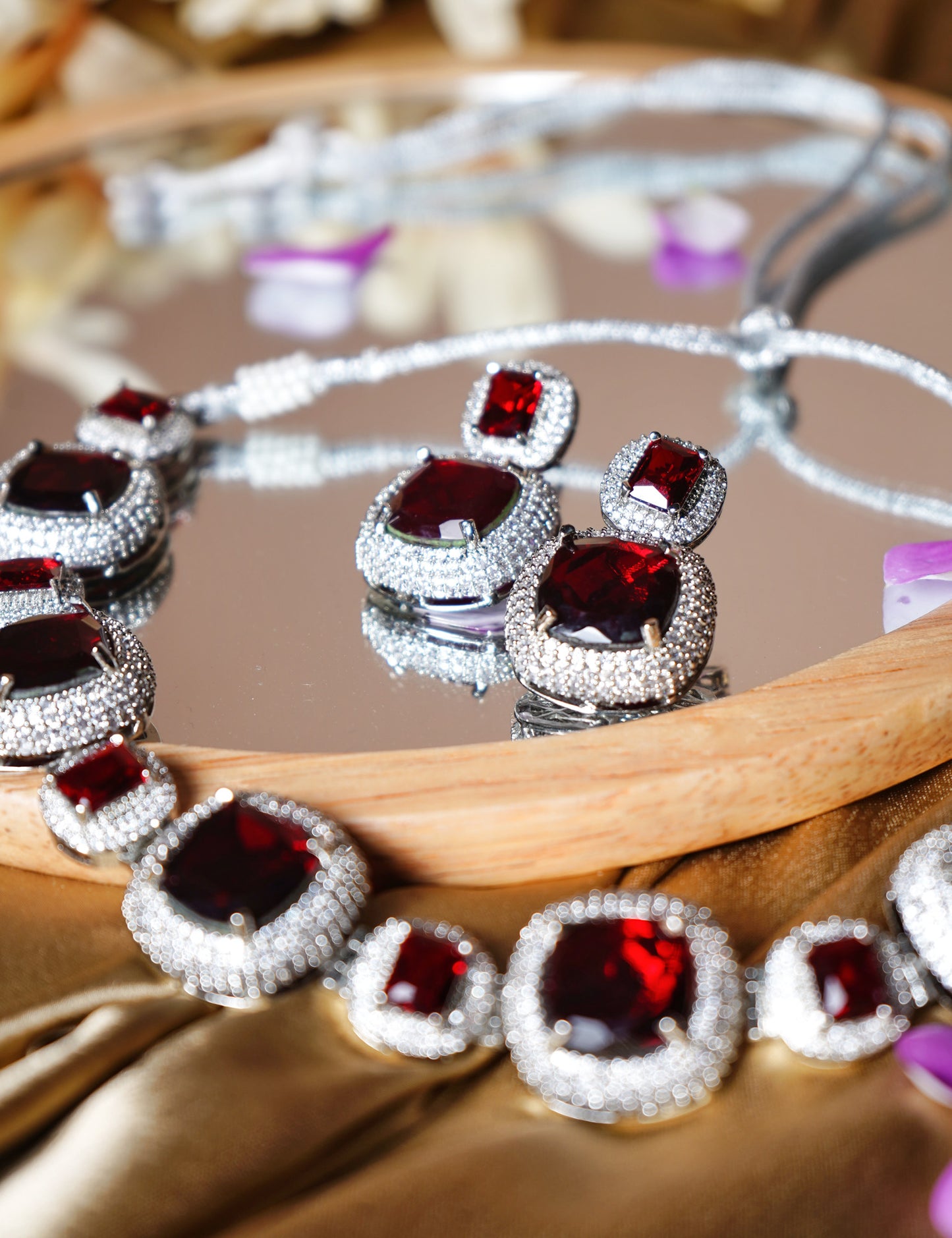 Alora Cz Choker set