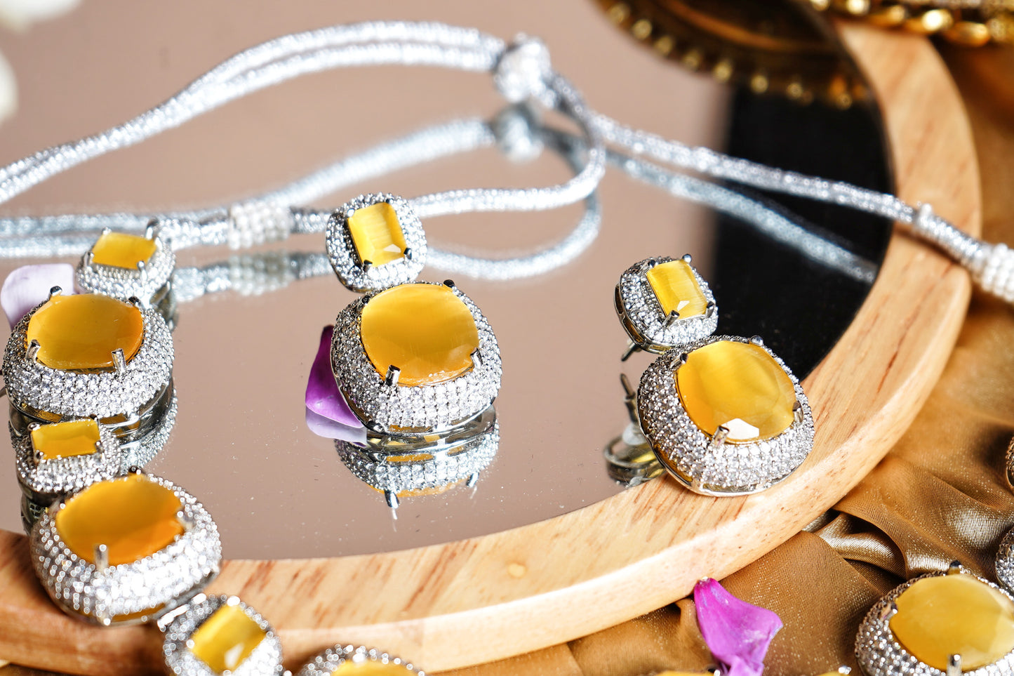 Alora Cz Choker set