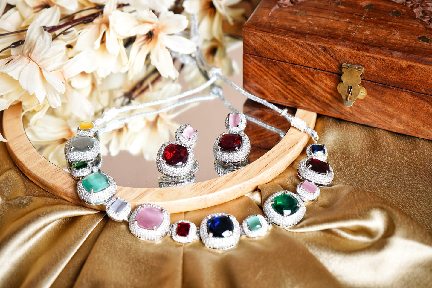 Alora Cz Choker set