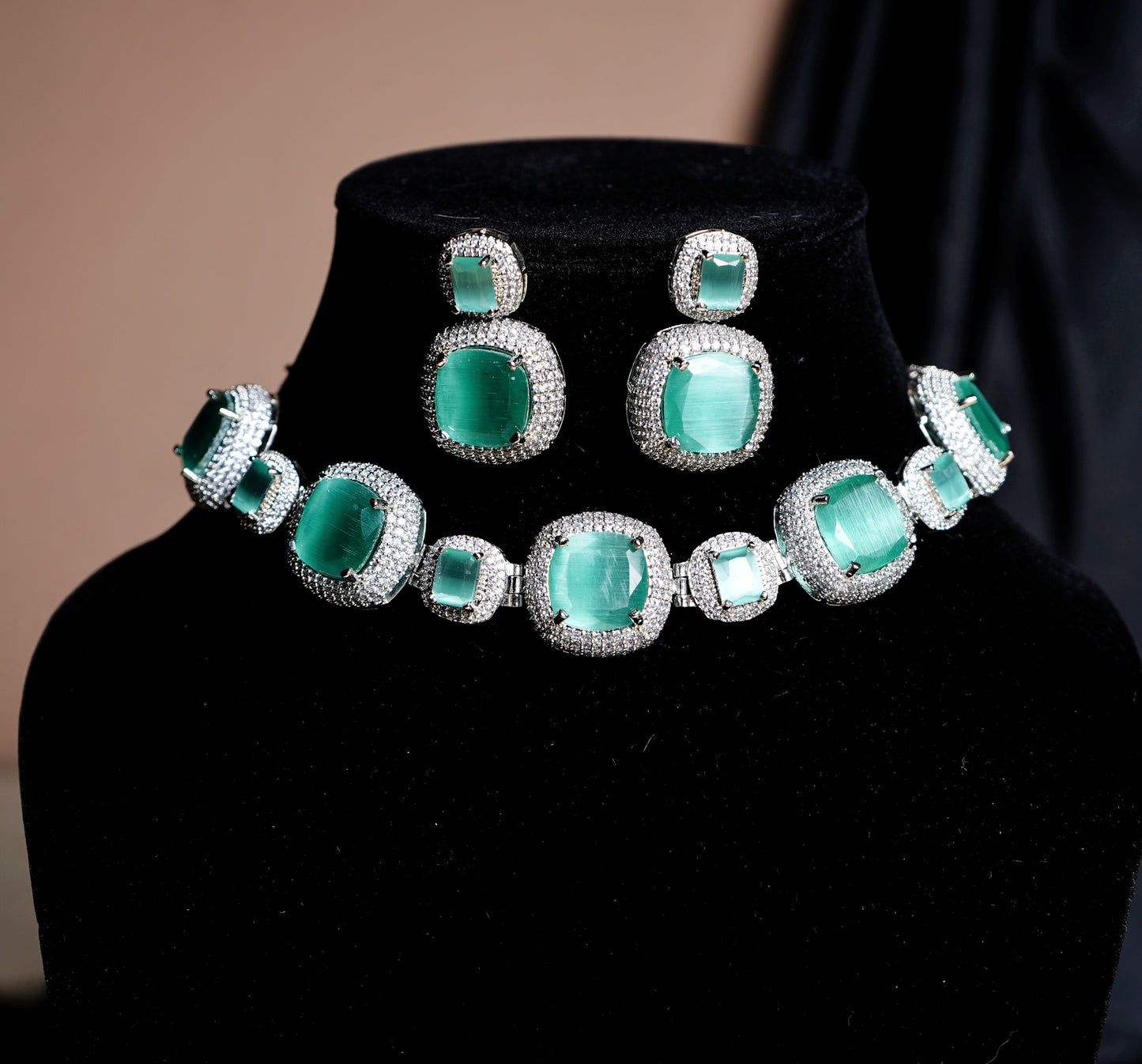 Alora Cz Choker set