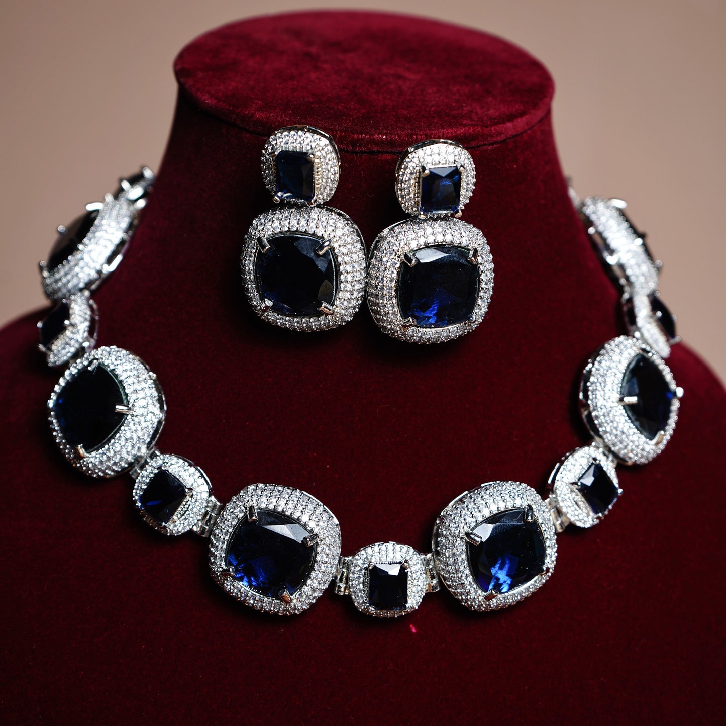 Alora Cz Choker set