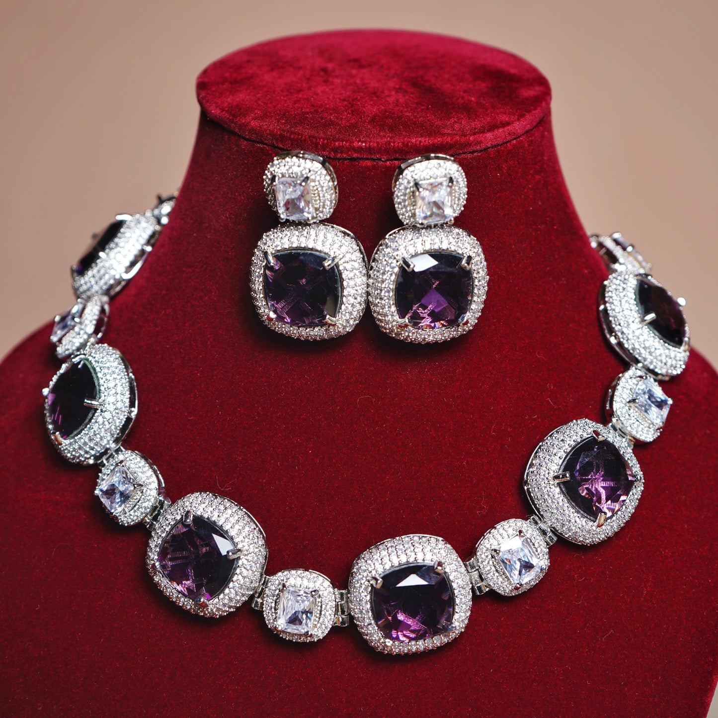 Alora Cz Choker set