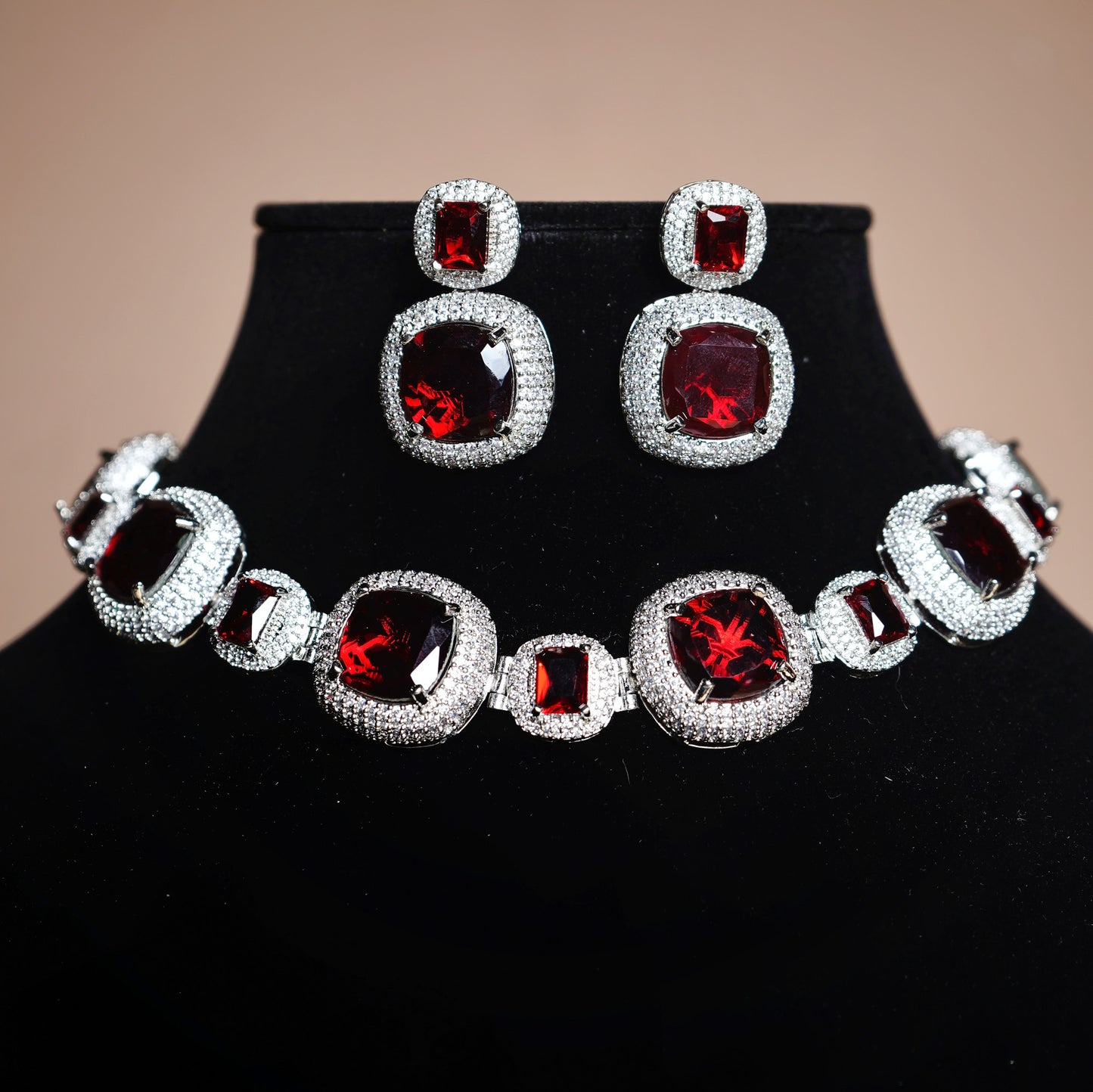 Alora Cz Choker set