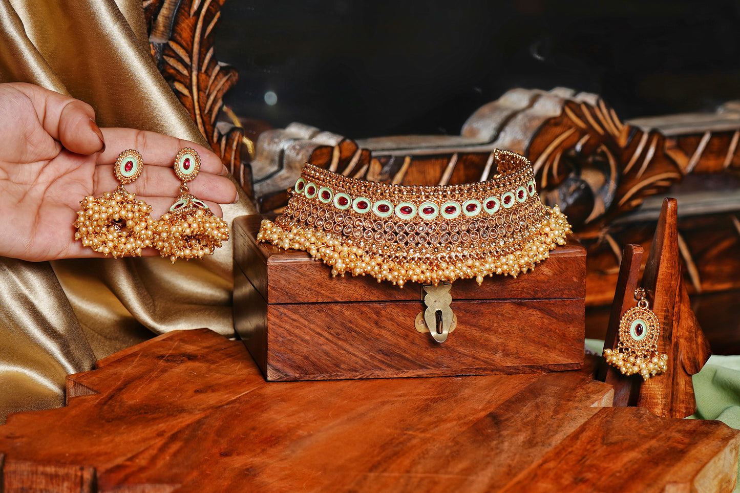 Aakriti Designer Necklace Set - Chaandi Rivaaz