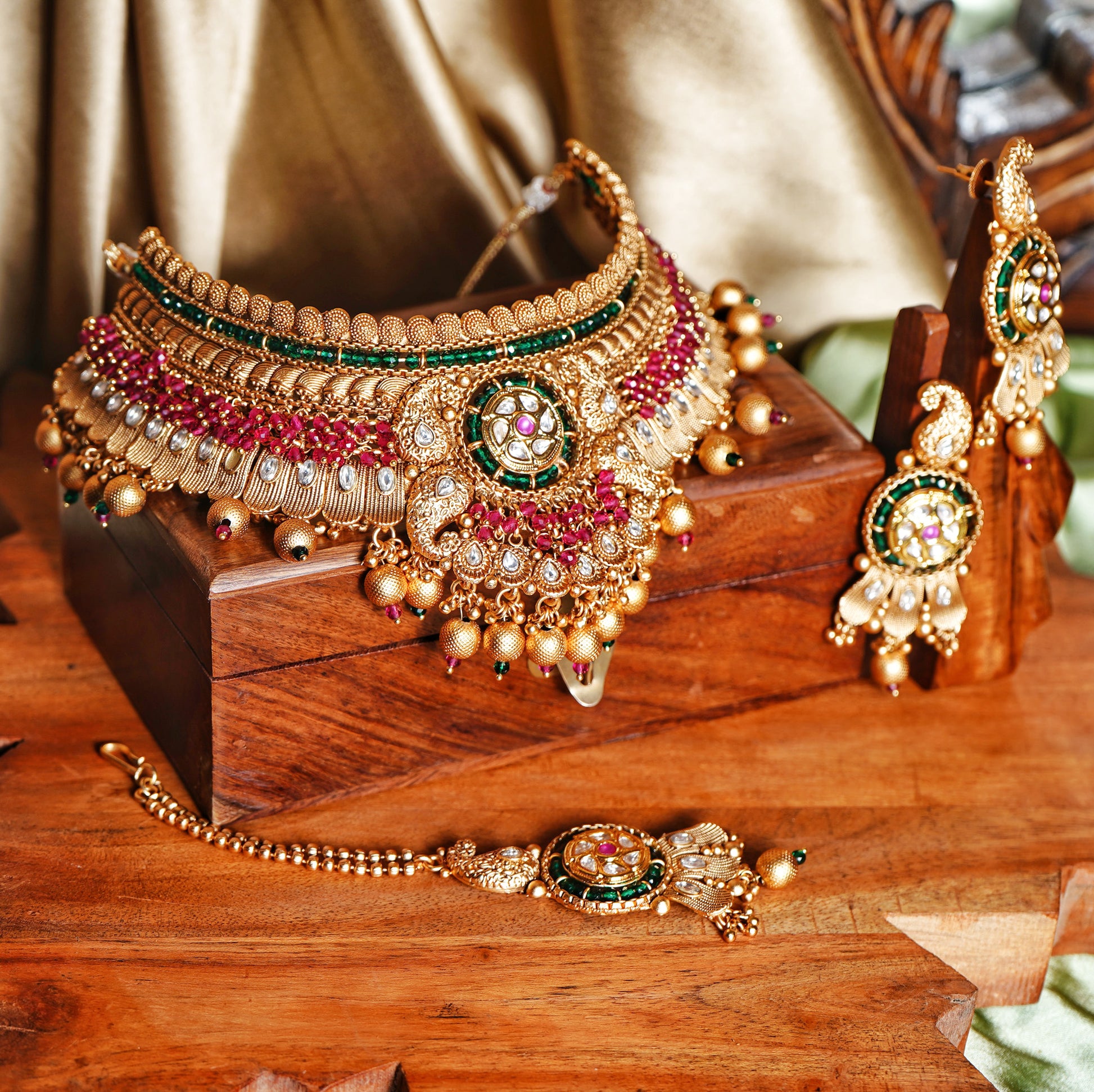 Preety Anya Designer Necklace set - Chaandi Rivaaz