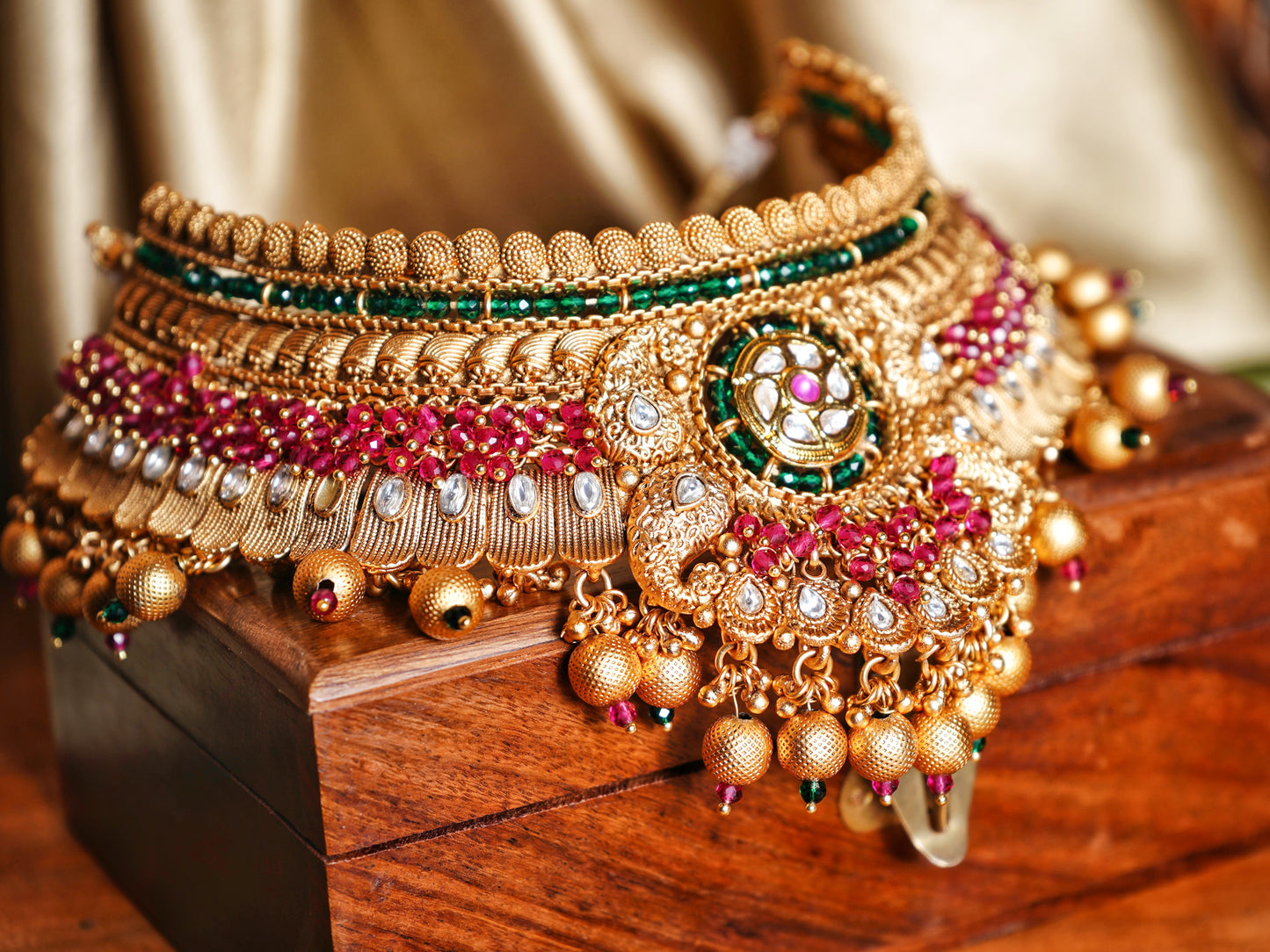 Preety Anya Designer Necklace set - Chaandi Rivaaz