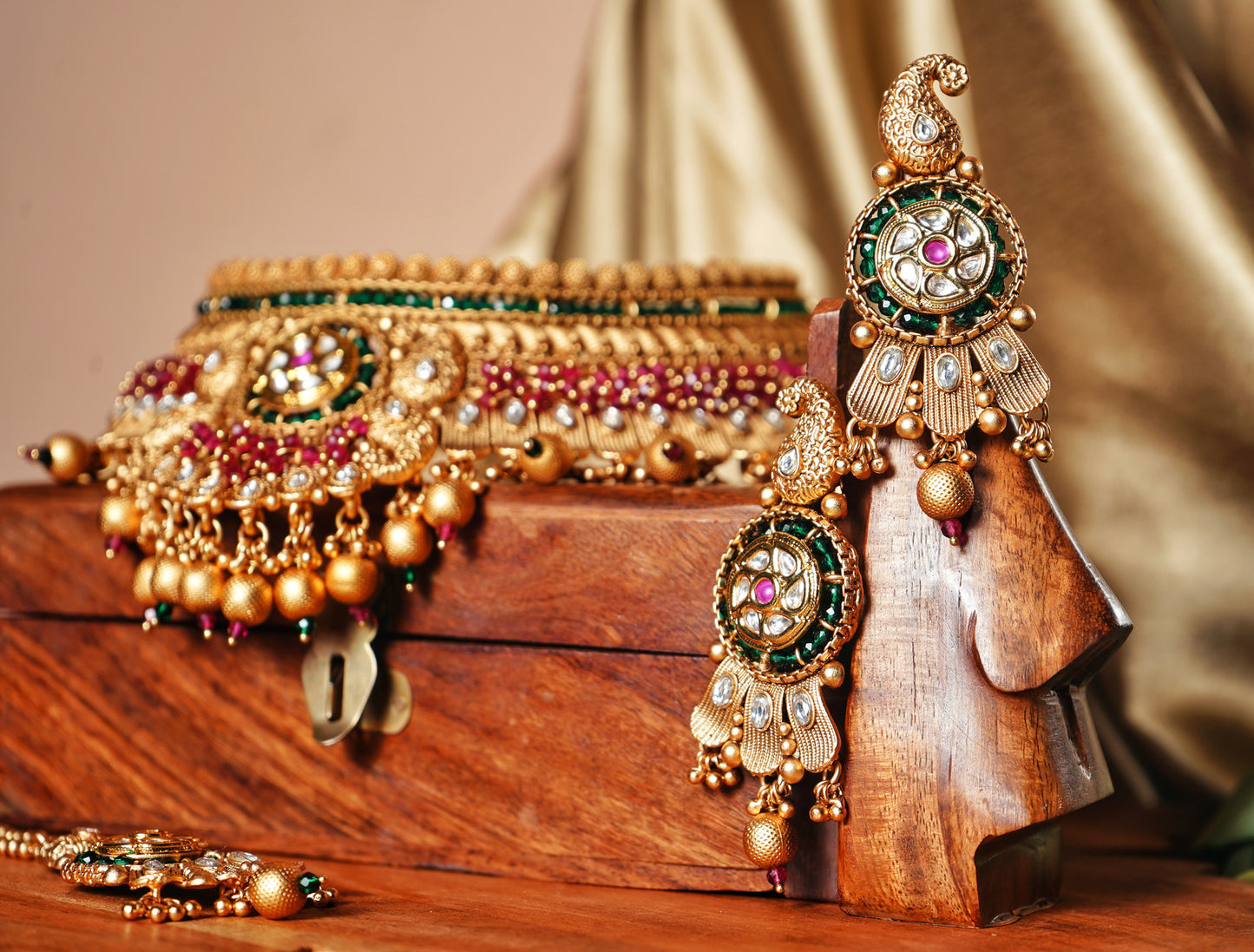 Preety Anya Designer Necklace set - Chaandi Rivaaz