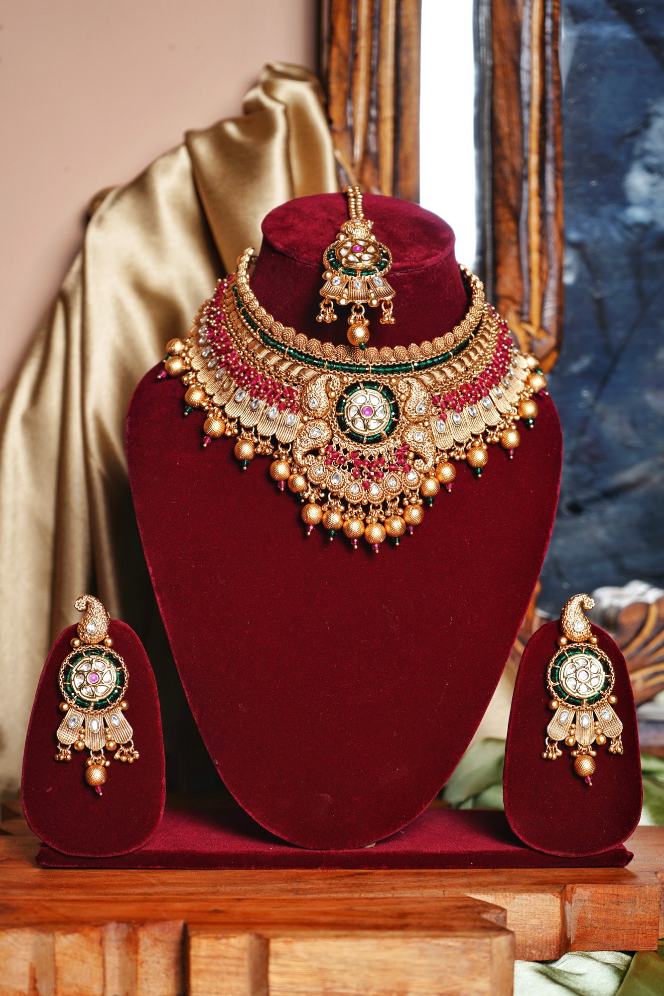 Preety Anya Designer Necklace set - Chaandi Rivaaz