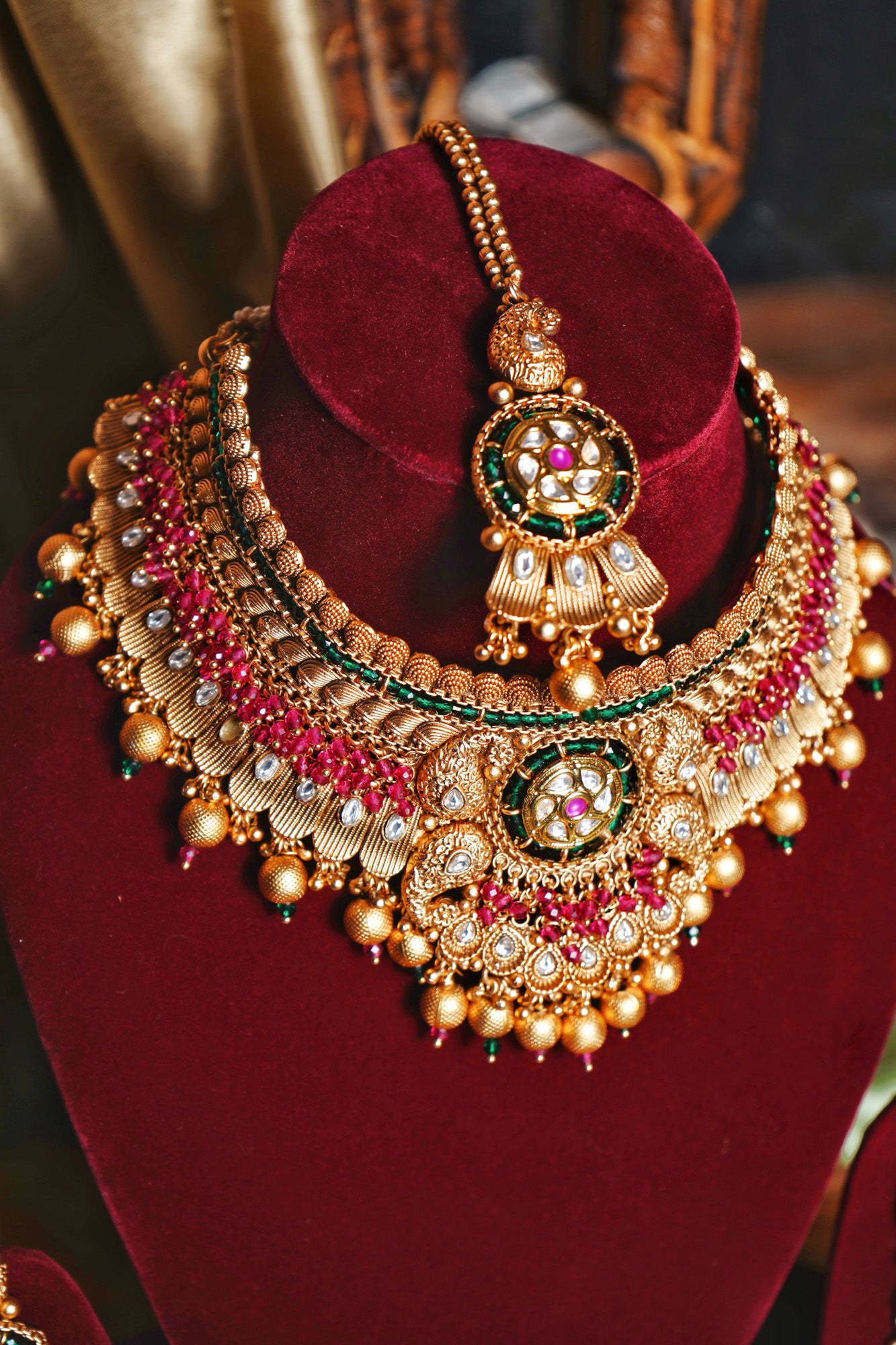 Preety Anya Designer Necklace set - Chaandi Rivaaz