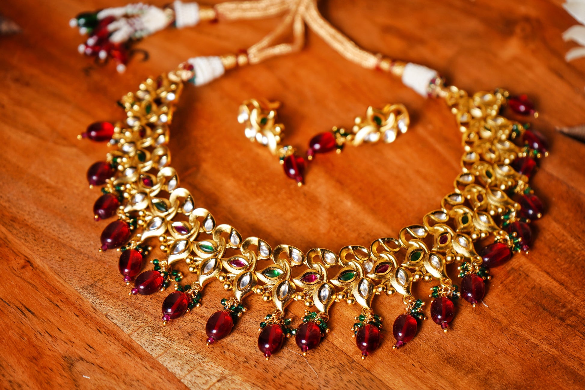 Lily Designer Necklace Set - Chaandi Rivaaz