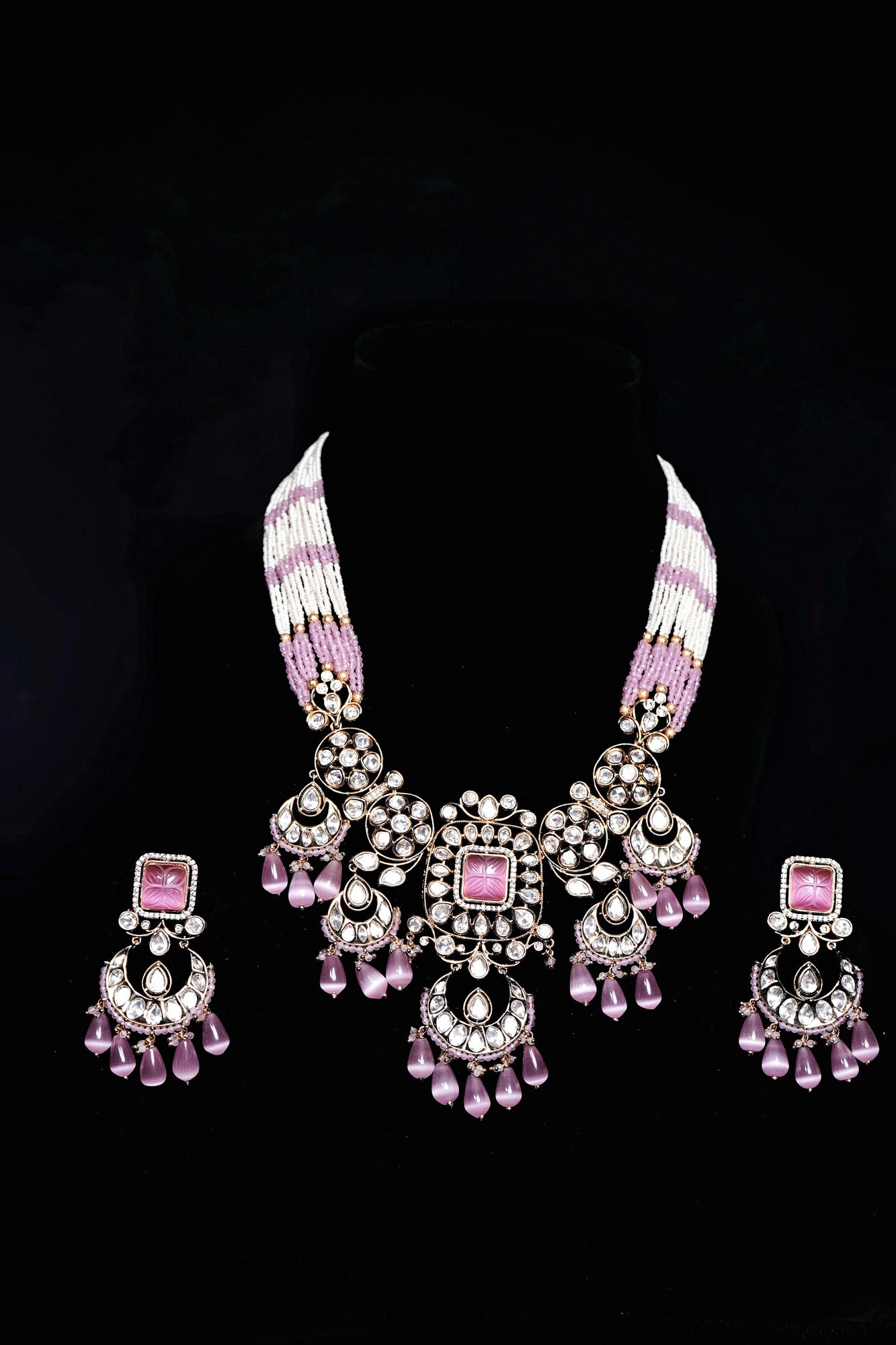 Taniya Polki Designer Set - Chaandi Rivaaz