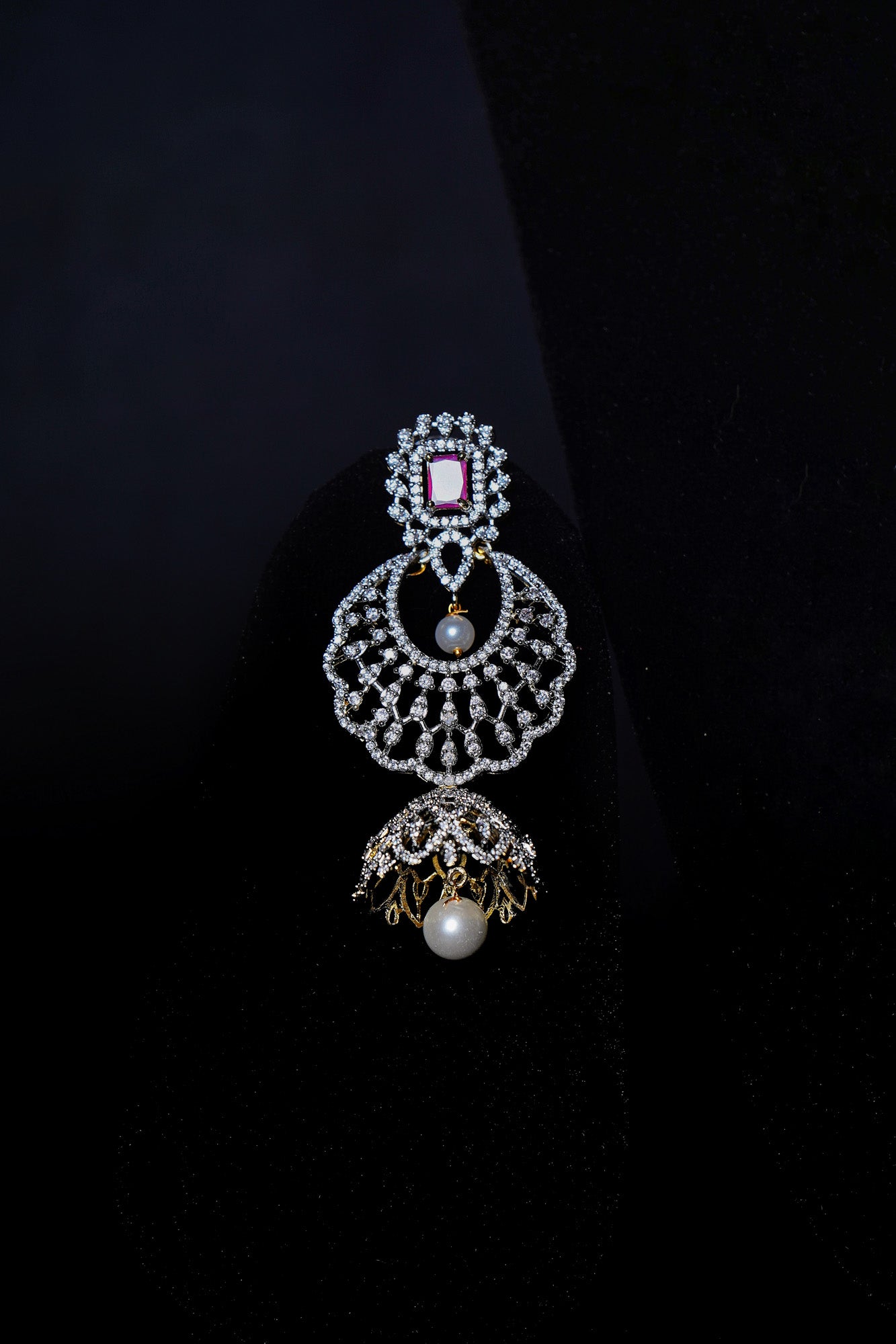 Diana Floral Designer Necklace set - Chaandi Rivaaz