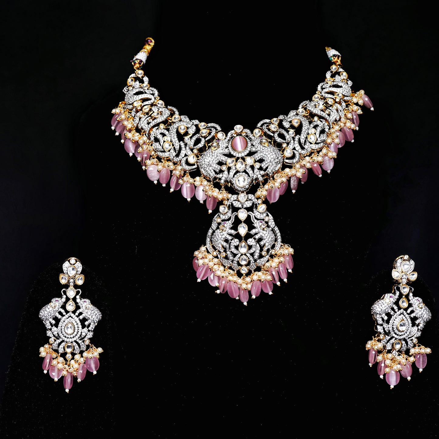 Victoria Designer Necklace set - Chaandi Rivaaz