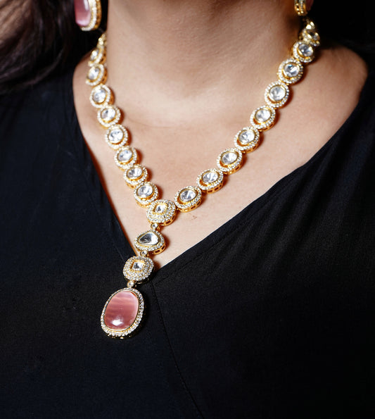 Anika Polki Designer set - Chaandi Rivaaz