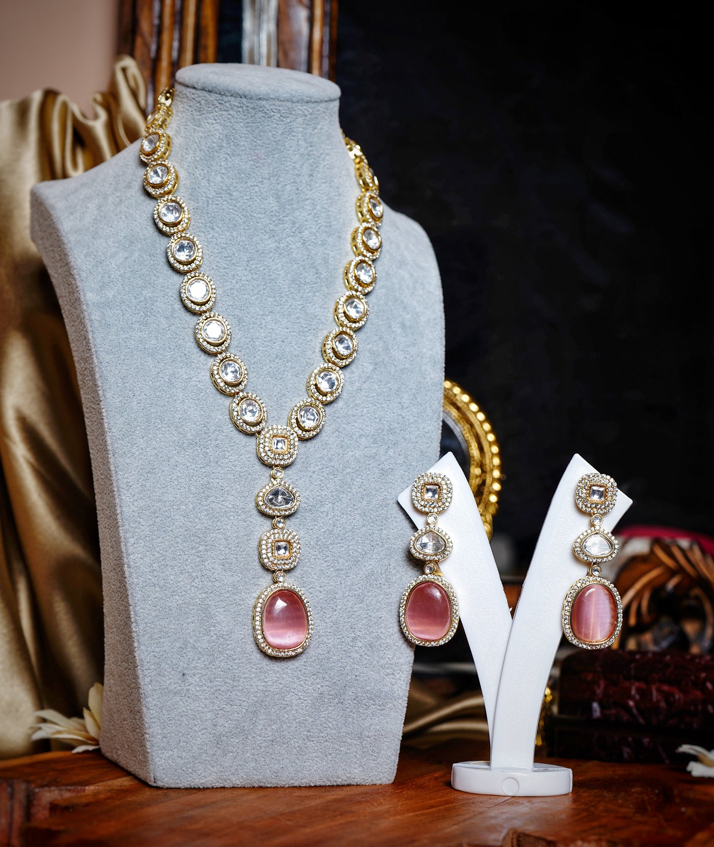 Anika Polki Designer set - Chaandi Rivaaz