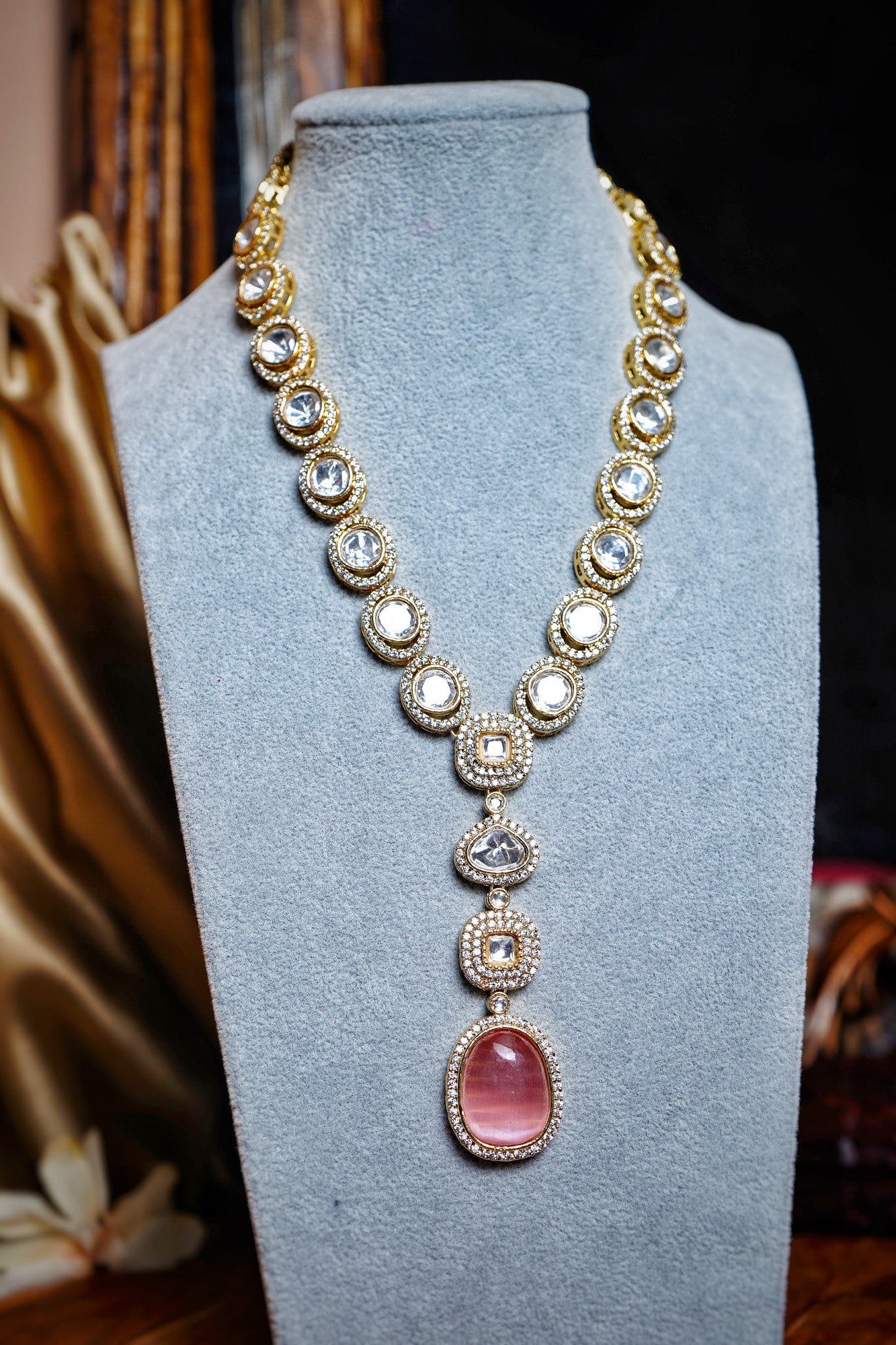 Anika Polki Designer set - Chaandi Rivaaz